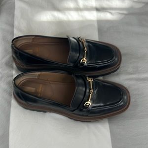 Sam Edelman platform lug sole loafer, slightly used